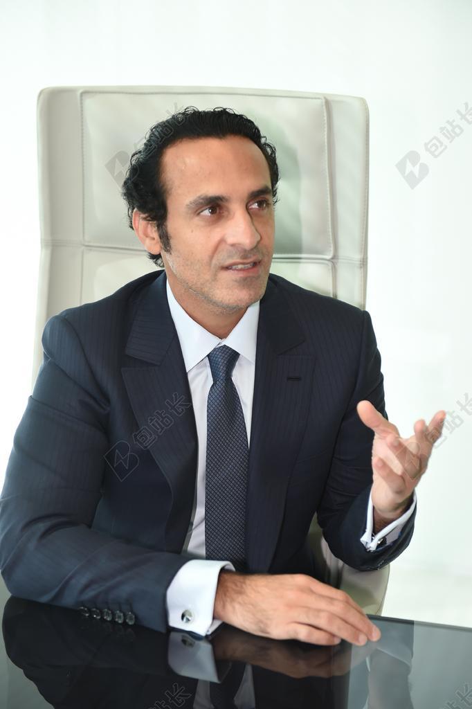 营销商务健谈的男子会议背景图片