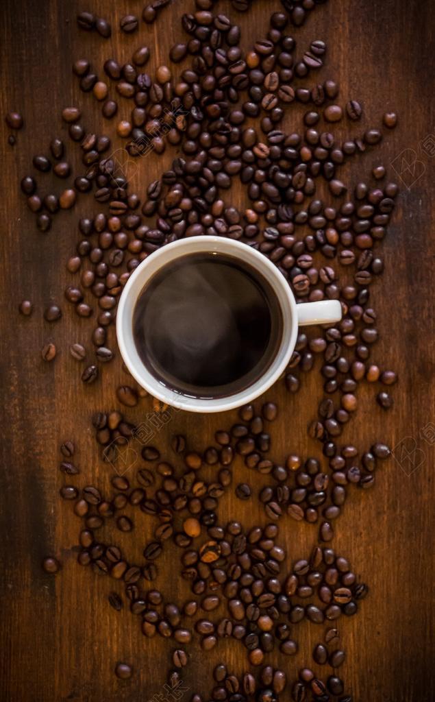 咖啡 咖啡杯 杯 黑色 咖啡馆 咖啡厅 咖啡因 喝 咖啡豆