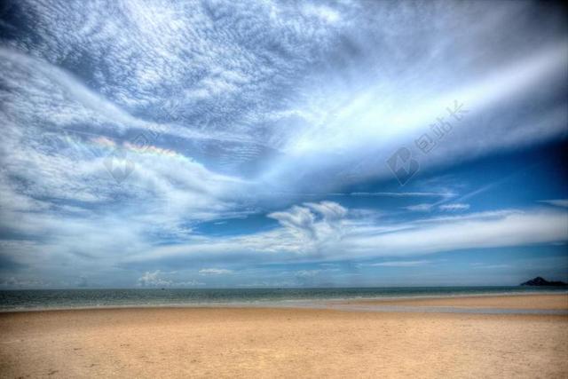 华欣 海滩 泰国 HDR 海 海洋 沙滩
