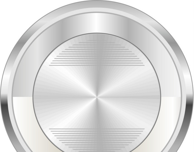 金属质感标签素材