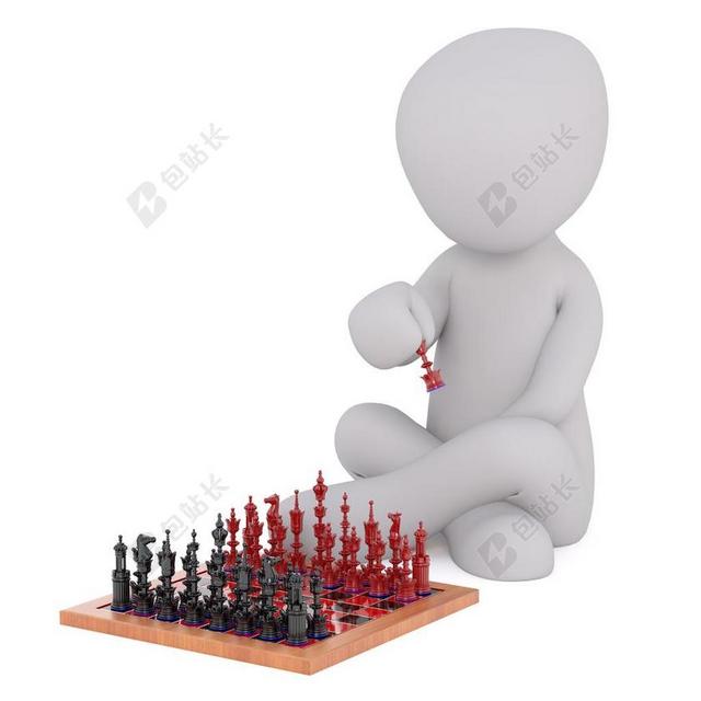 艺术时尚男子下旗背景图片