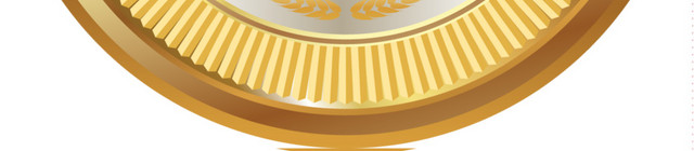 矢量手绘黄色红宝石金属标签