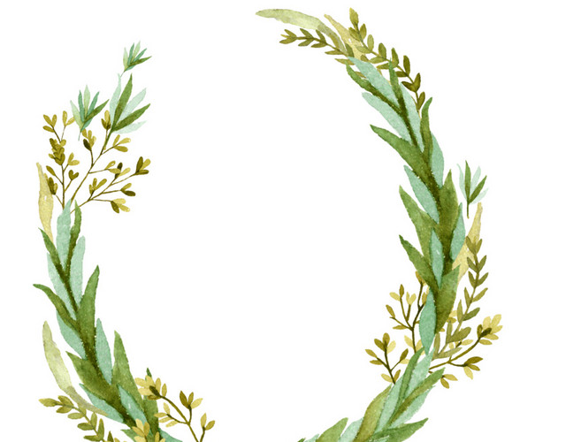 花草清新装饰图框