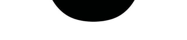 黑色字体字母U素材