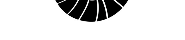 黑白色条纹字体数字8素材