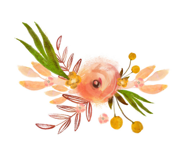 鲜花矢量素材