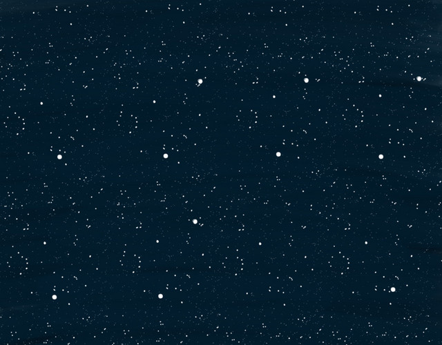 四方连续星空板块贴纸