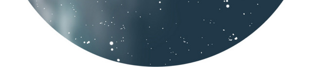 星空剪影贴纸