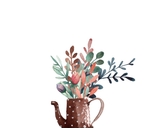 创意插花文艺风