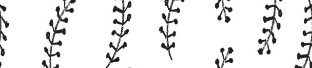 黑色叶子四方连图花纹矢量素材