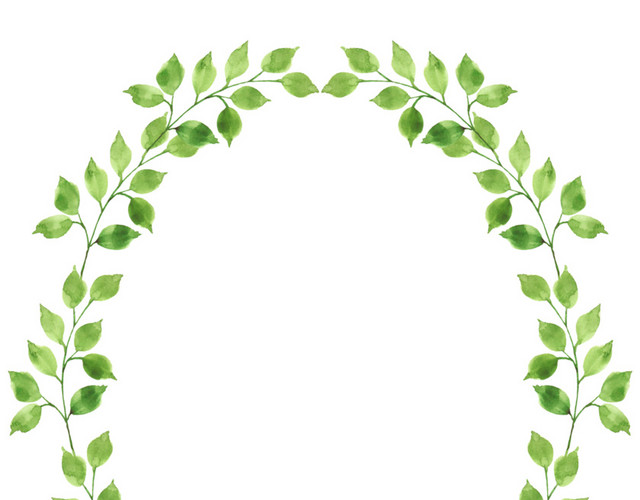 彩绘 水墨 手绘素材 草圈