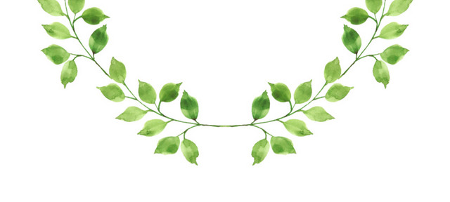 彩绘 水墨 手绘素材 草圈