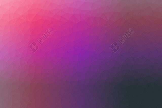 酷炫晶体状红紫色渐变绚丽背景图