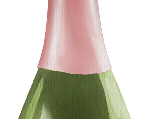酒瓶矢量图