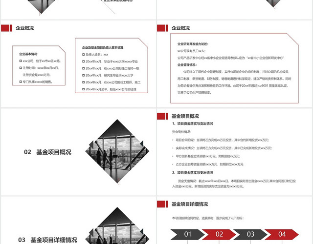 黑色商务项目验收项目工作总结报告PPT模板