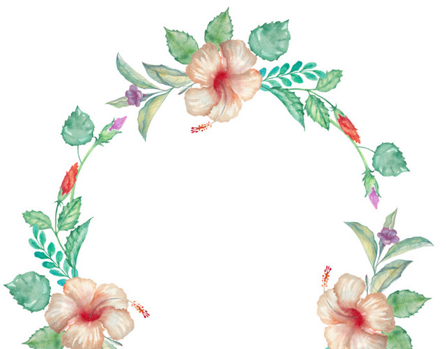 花环文本框