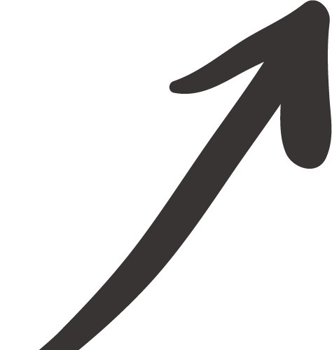 单色线条可爱箭头矢量素材