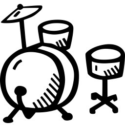 音乐道具简笔画素材下载
