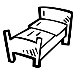 手绘床