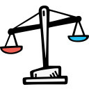 手绘化学天平