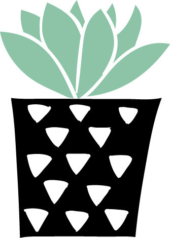 绿色盆栽植物免抠素材
