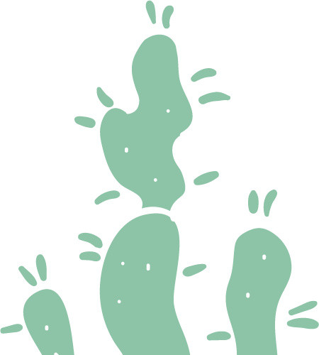 卡通仙人掌植物免抠素材