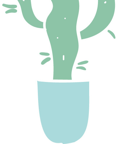 卡通仙人掌植物免抠素材