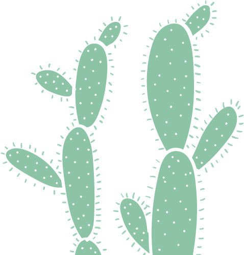 卡通仙人掌植物免抠素材