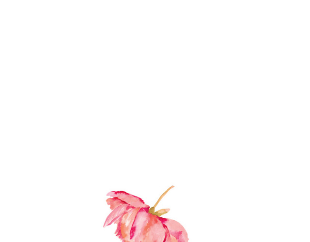 一朵小红花免抠素材