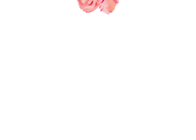 一朵小红花免抠素材