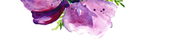 紫色小花免抠素材