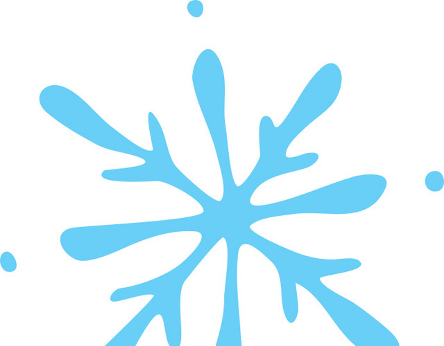 雪花免抠素材