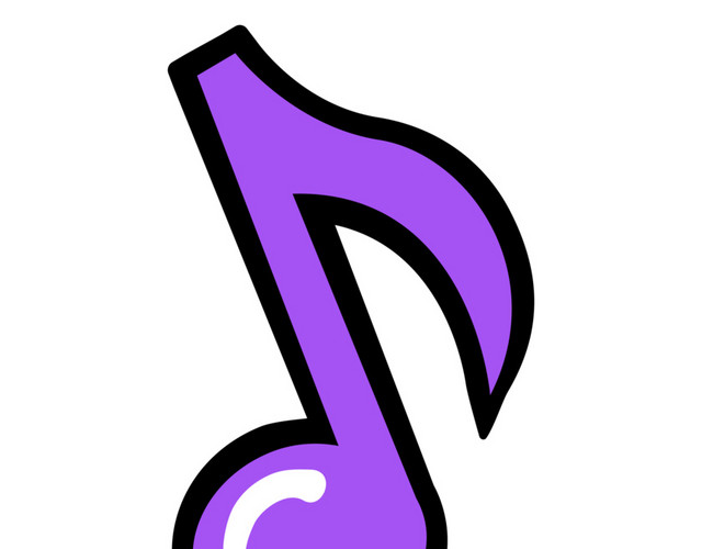卡通音符