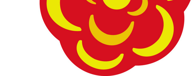 红色卡通装饰图标素材