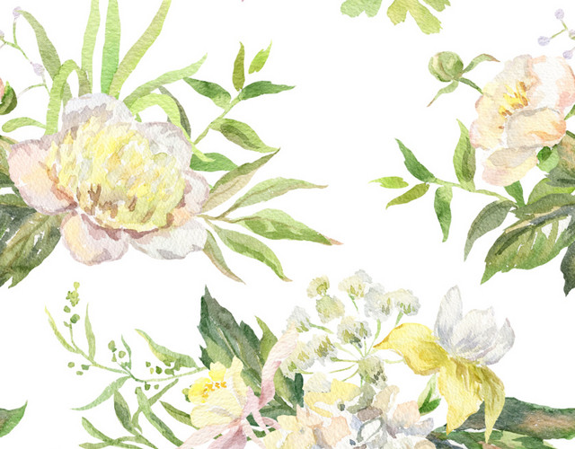 手绘花卉