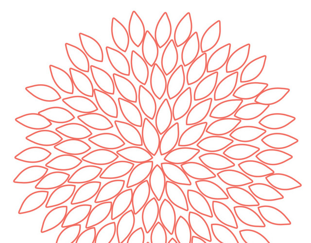 矢量小花