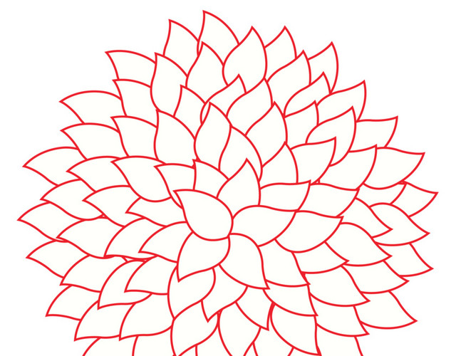 矢量小花