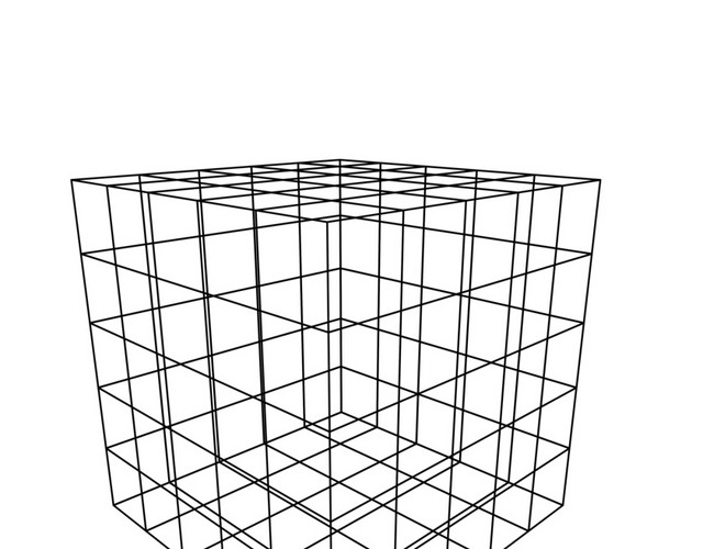 正方体建模