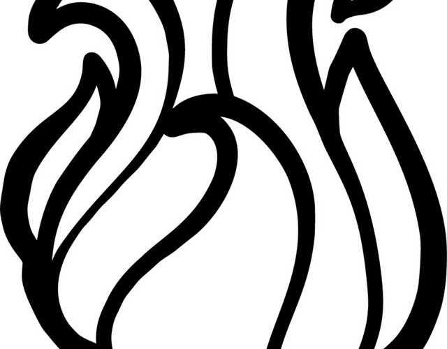 手绘黑白创意矢量元素