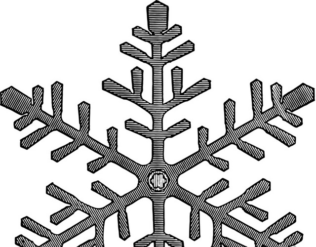 立体灰色质感雪花纹状素材