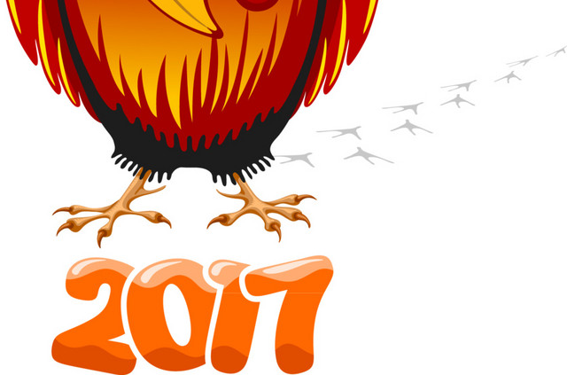 2017年鸡年属相素材