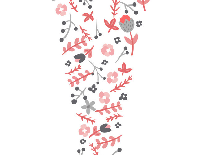 彩色小碎花矢量元素Y