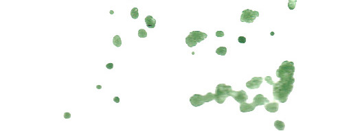 彩色花卉矢量元素点点
