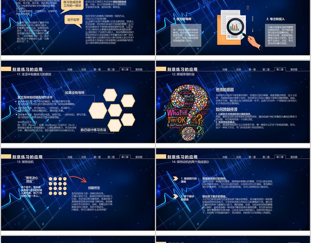 蓝色设计感背景刻意练习的学习法从新手到大师培训课件刻意练习p刻意练习ppt 包站长 蓝色设计感背景刻意练习的学习法从新手到大师培训课件刻意练习p刻意练习ppt 包站长