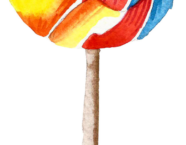 棒棒糖矢量素材