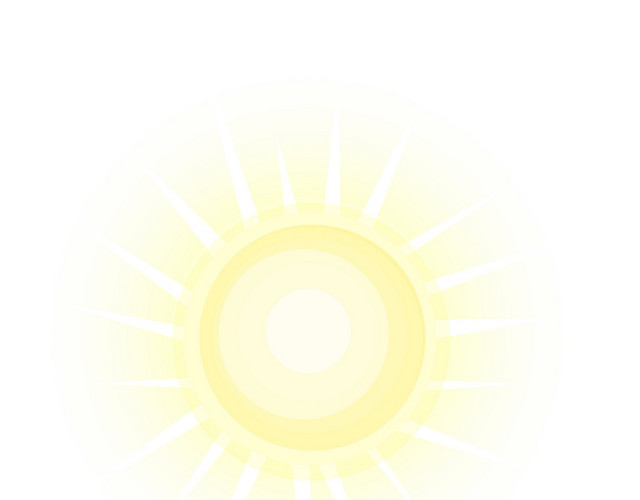 冬季圣诞太阳素材