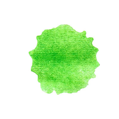 绿色颜料水滴素材