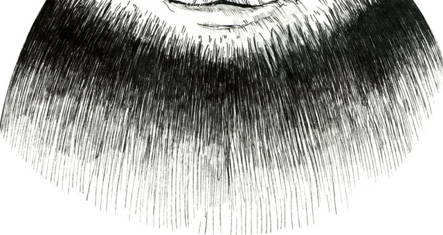 手绘素描熊猫免抠素材