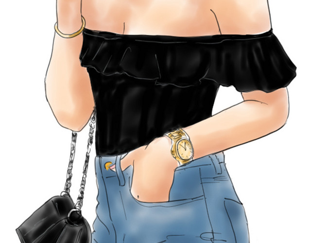 吃东西的女人素材