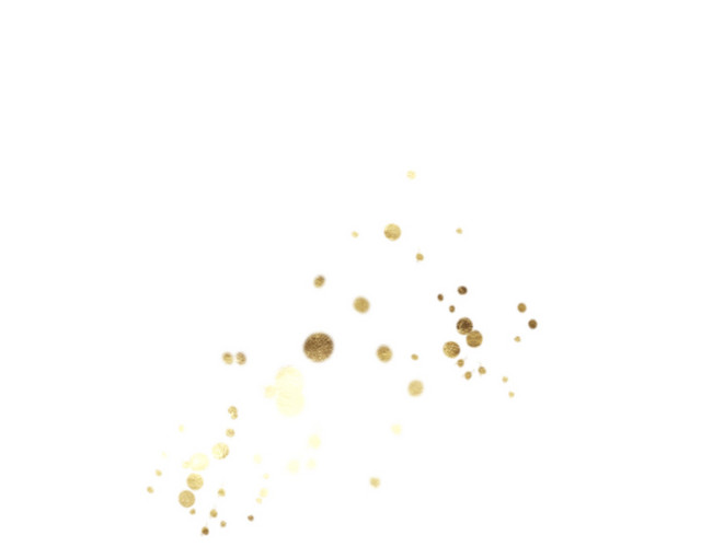 水彩黄色斑点